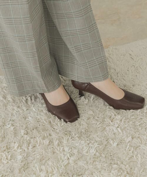 RODE SKO / ロデスコ パンプス | 6センチチェーンパンプス（ブラウン）