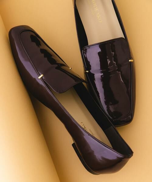 RODE SKO / ロデスコ フラットシューズ | 『MADE IN JAPAN』スクエアトゥプチメタルローファー | 詳細10