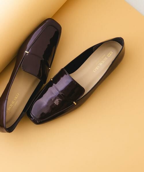 RODE SKO / ロデスコ フラットシューズ | 『MADE IN JAPAN』スクエアトゥプチメタルローファー | 詳細11