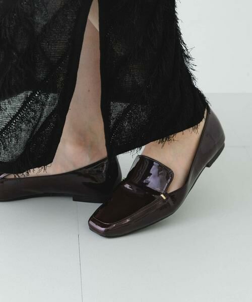 RODE SKO / ロデスコ フラットシューズ | 『MADE IN JAPAN』スクエアトゥプチメタルローファー | 詳細3