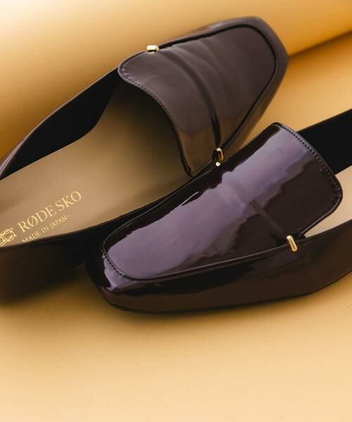 RODE SKO / ロデスコ フラットシューズ | 『MADE IN JAPAN』スクエアトゥプチメタルローファー | 詳細9