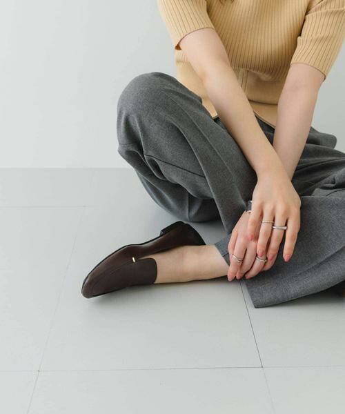 RODE SKO / ロデスコ フラットシューズ | 『MADE IN JAPAN』スクエアトゥプチメタルローファー | 詳細14