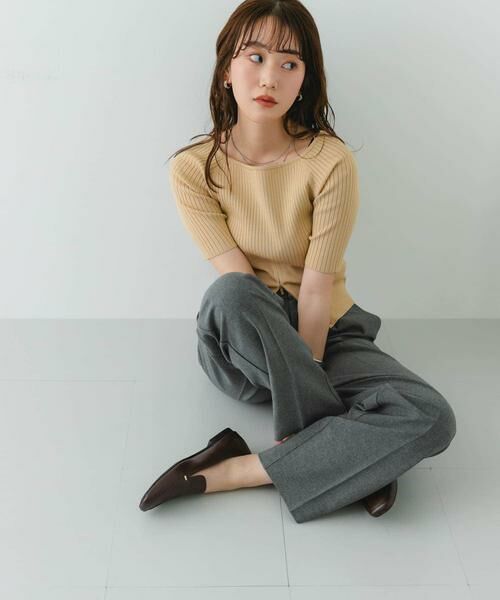 RODE SKO / ロデスコ フラットシューズ | 『MADE IN JAPAN』スクエアトゥプチメタルローファー | 詳細15