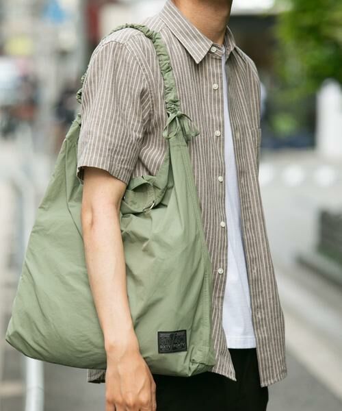 RODE SKO / ロデスコ トートバッグ | 『ユニセックス』ロクヨンギャザーショルダートートバッグ | 詳細4