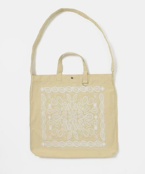 RODE SKO / ロデスコ トートバッグ | リップストップダブルショルダー柄トート | 詳細13