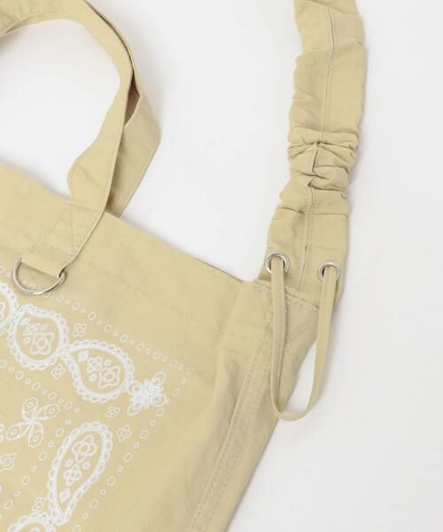 RODE SKO / ロデスコ トートバッグ | リップストップダブルショルダー柄トート | 詳細17