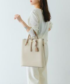 RODE SKO / ロデスコ トートバッグ | チャーム付スクエアトートバッグ『Lsize』