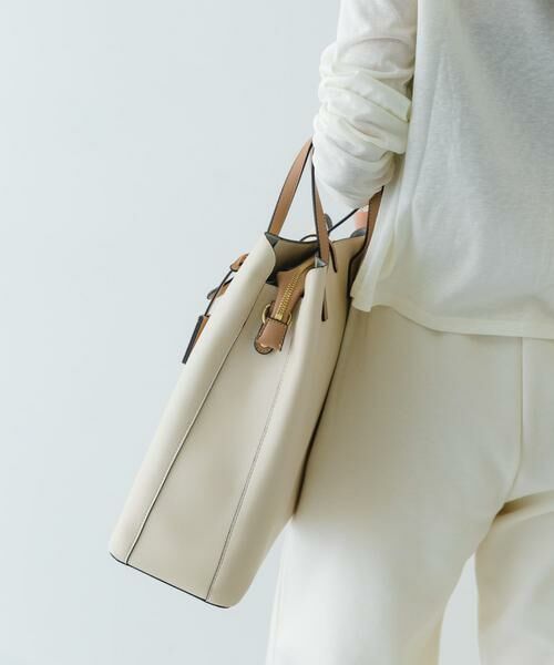 RODE SKO / ロデスコ トートバッグ | チャーム付スクエアトートバッグ『Lsize』 | 詳細1