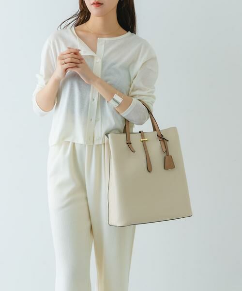 RODE SKO / ロデスコ トートバッグ | チャーム付スクエアトートバッグ『Lsize』 | 詳細2