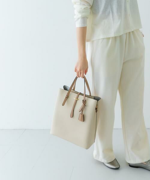 RODE SKO / ロデスコ トートバッグ | チャーム付スクエアトートバッグ『Lsize』 | 詳細5