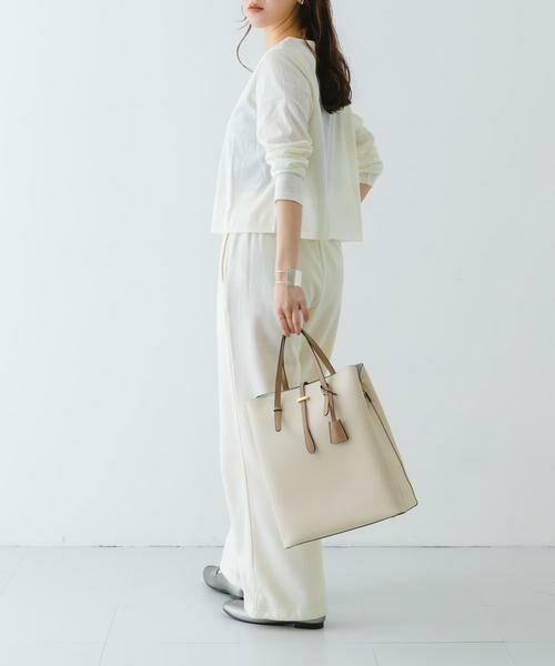 RODE SKO / ロデスコ トートバッグ | チャーム付スクエアトートバッグ『Lsize』 | 詳細6