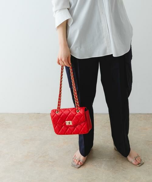 RODE SKO / ロデスコ ショルダーバッグ | キルティングチェーンショルダーバッグ | 詳細5