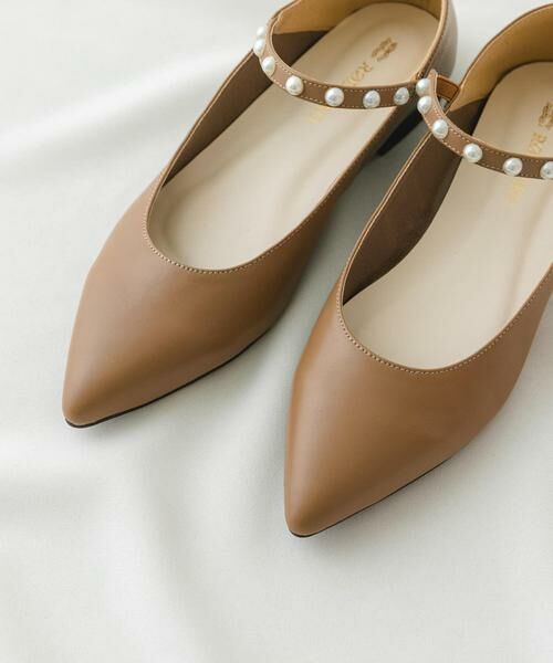 RODE SKO / ロデスコ パンプス | パール付きポインテッドパンプス | 詳細1