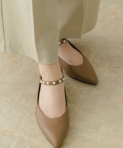 RODE SKO / ロデスコ パンプス | パール付きポインテッドパンプス | 詳細5
