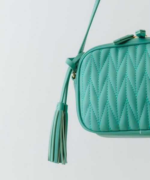 RODE SKO / ロデスコ ショルダーバッグ | タッセル付ステッチショルダーバッグ | 詳細12