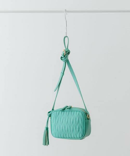 RODE SKO / ロデスコ ショルダーバッグ | タッセル付ステッチショルダーバッグ | 詳細8