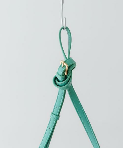 RODE SKO / ロデスコ ショルダーバッグ | タッセル付ステッチショルダーバッグ | 詳細9