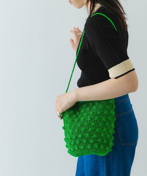 RODE SKO / ロデスコ ショルダーバッグ | ラメポコポコショルダーバッグ | 詳細4