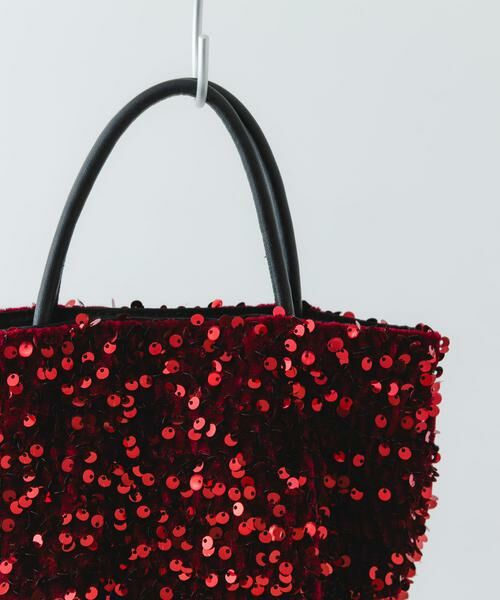 RODE SKO / ロデスコ ショルダーバッグ | チェーン付きスパンコールバッグ | 詳細10