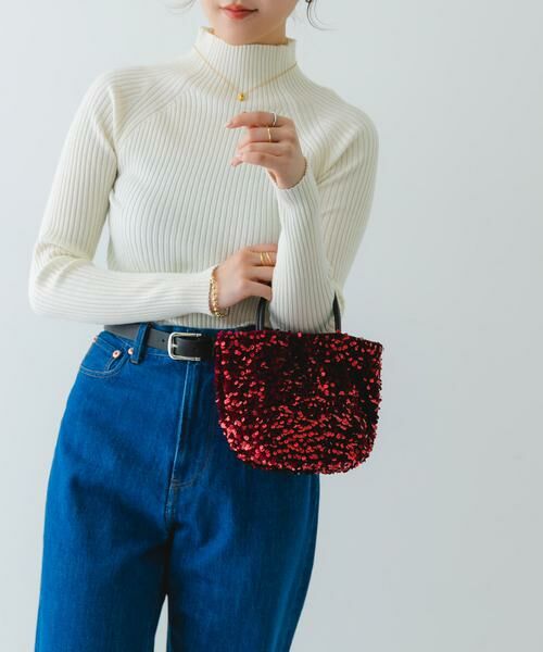 RODE SKO / ロデスコ ショルダーバッグ | チェーン付きスパンコールバッグ | 詳細2