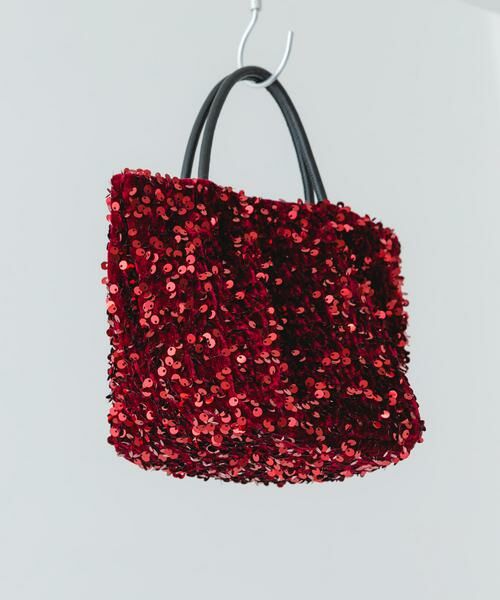 RODE SKO / ロデスコ ショルダーバッグ | チェーン付きスパンコールバッグ | 詳細8