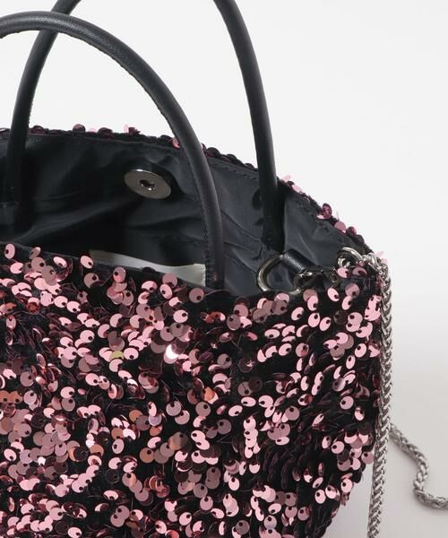 RODE SKO / ロデスコ ショルダーバッグ | チェーン付きスパンコールバッグ | 詳細24