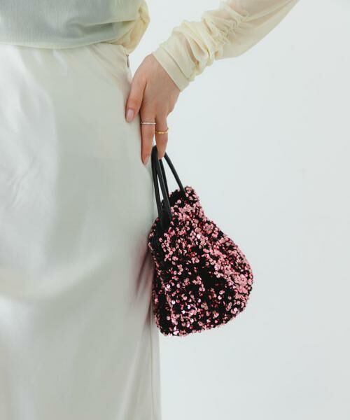 RODE SKO / ロデスコ ショルダーバッグ | チェーン付きスパンコールバッグ | 詳細14