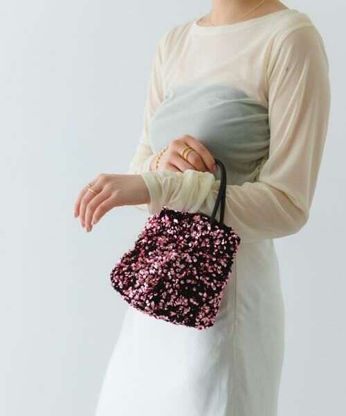 RODE SKO / ロデスコ ショルダーバッグ | チェーン付きスパンコールバッグ | 詳細15