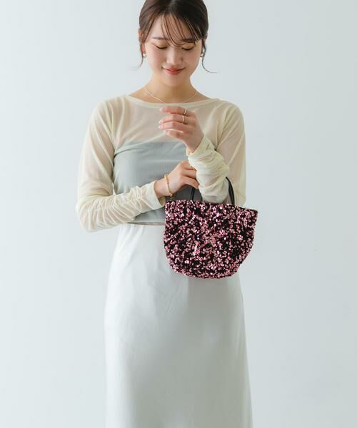 RODE SKO / ロデスコ ショルダーバッグ | チェーン付きスパンコールバッグ | 詳細17