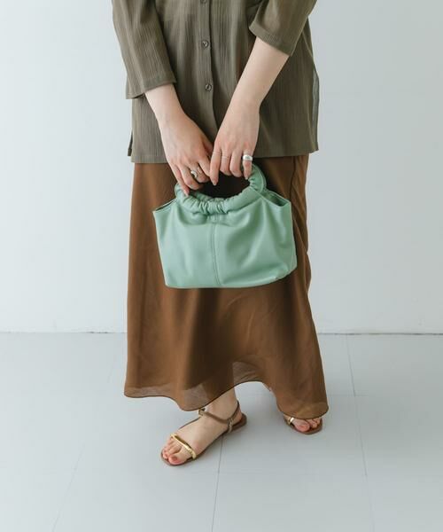 RODE SKO / ロデスコ ショルダーバッグ | ギャザーハンドルバッグ | 詳細5