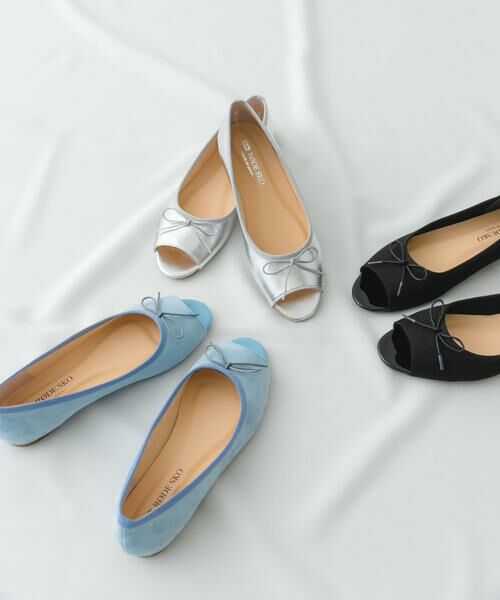 RODE SKO / ロデスコ パンプス | 『MADE IN JAPAN』オープントゥリボンパンプス | 詳細14