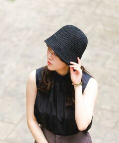 RODE SKO / ロデスコ ハット | 透かし柄ベルハット