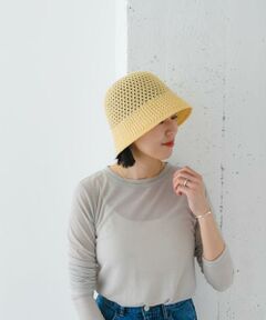 RODE SKO / ロデスコ ハット | 透かし柄ベルハット