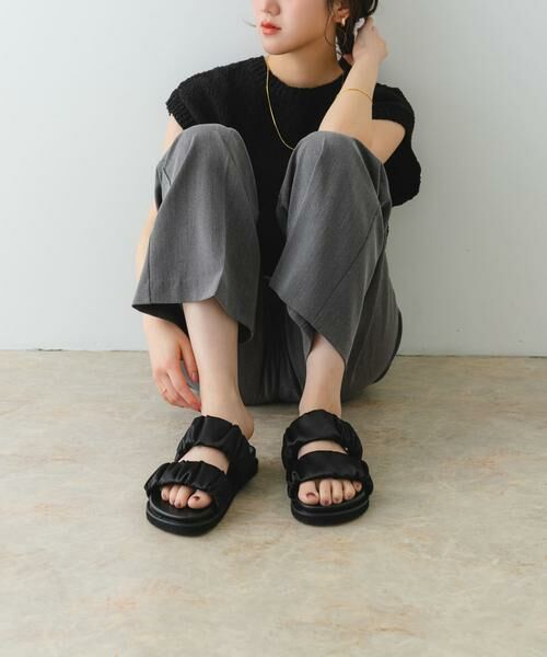 RODE SKO / ロデスコ サンダル | ギャザースライドサンダル | 詳細9