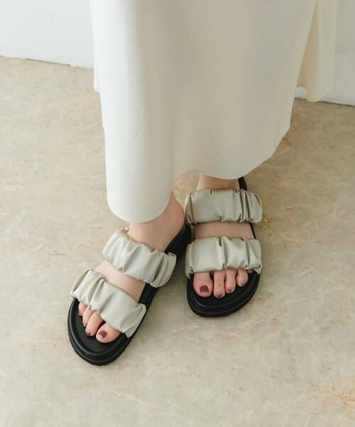 RODE SKO / ロデスコ サンダル | ギャザースライドサンダル | 詳細19