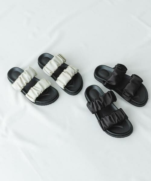 RODE SKO / ロデスコ サンダル | ギャザースライドサンダル | 詳細23
