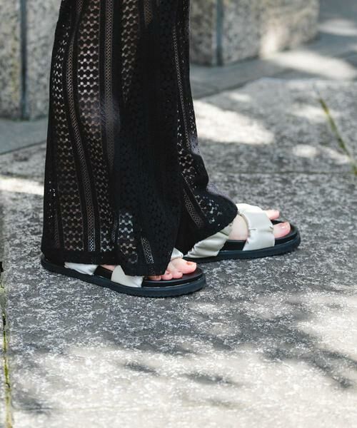 RODE SKO / ロデスコ サンダル | ギャザースライドサンダル | 詳細6