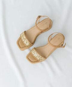 RODE SKO / ロデスコ サンダル | グリッターアンクルサンダル