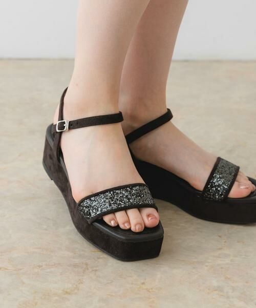 RODE SKO / ロデスコ サンダル | グリッターアンクルサンダル | 詳細10