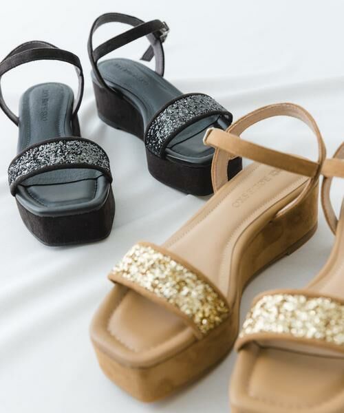 RODE SKO / ロデスコ サンダル | グリッターアンクルサンダル | 詳細16
