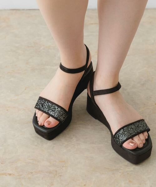 RODE SKO / ロデスコ サンダル | グリッターアンクルサンダル | 詳細6