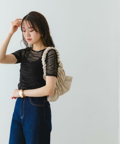 RODE SKO / ロデスコ ハンドバッグ | ダブルギャザーバッグ | 詳細16