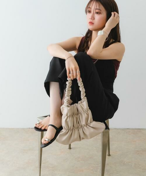 RODE SKO / ロデスコ ハンドバッグ | ダブルギャザーバッグ | 詳細26