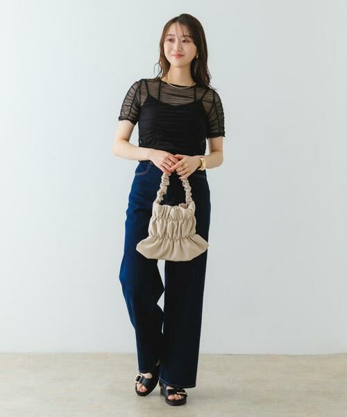 RODE SKO / ロデスコ ハンドバッグ | ダブルギャザーバッグ | 詳細20