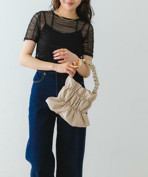 RODE SKO / ロデスコ ハンドバッグ | ダブルギャザーバッグ | 詳細22