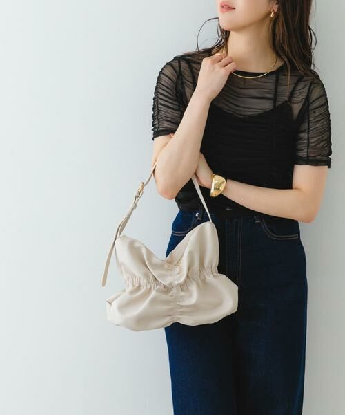 RODE SKO / ロデスコ ハンドバッグ | シャーリングワンハンドルバッグ | 詳細23