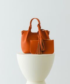 RODE SKO / ロデスコ ショルダーバッグ | ポーチ付タックミニショルダーバッグ