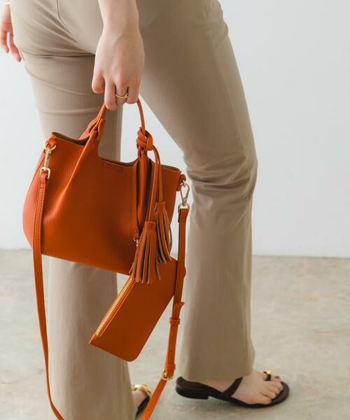 RODE SKO / ロデスコ ショルダーバッグ | ポーチ付タックミニショルダーバッグ | 詳細1