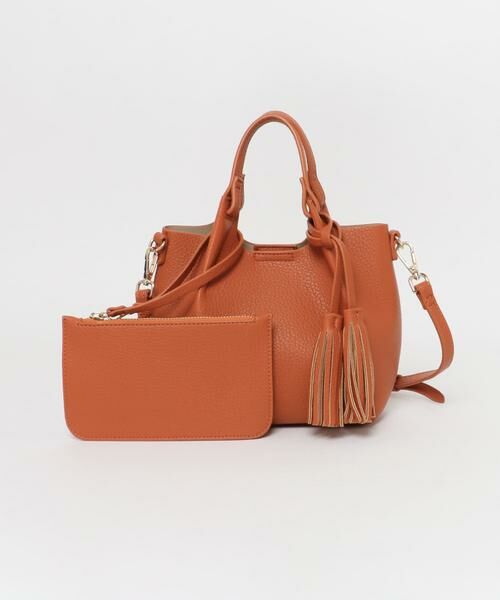 RODE SKO / ロデスコ ショルダーバッグ | ポーチ付タックミニショルダーバッグ | 詳細13