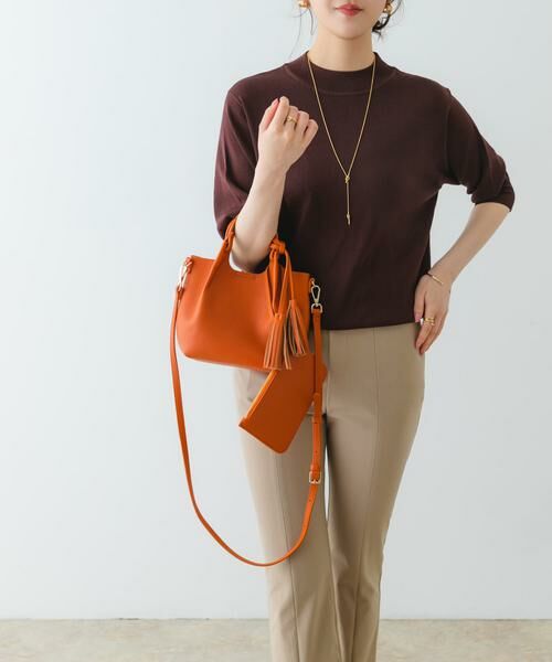 RODE SKO / ロデスコ ショルダーバッグ | ポーチ付タックミニショルダーバッグ | 詳細4